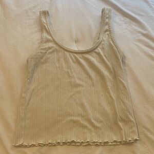American Eagle Outfitters Beige Tank Top